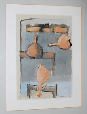 Lita van Engelenhoven - schilderij 1996 kopen? Bied vanaf 90!