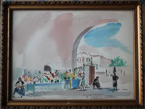 Paul Daxhelet - Marché aux fleurs a Téneriffe kopen? Bied vanaf 75!