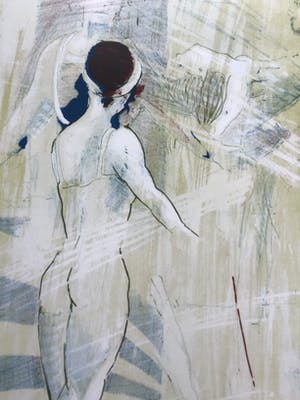 Hans Vanhorck - 2 zeefdrukken, Rencontre en Seduction, hand gesigneerd en ingelijst kopen? Bied vanaf 1!