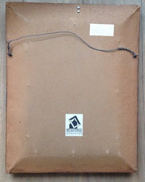 Niet of onleesbaar gesigneerd - van Galen (jaren 40) - kerkinterieur kopen? Bied vanaf 1!