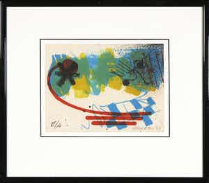 Sam Middleton - Litho, Zonder titel verkocht voor € 1!