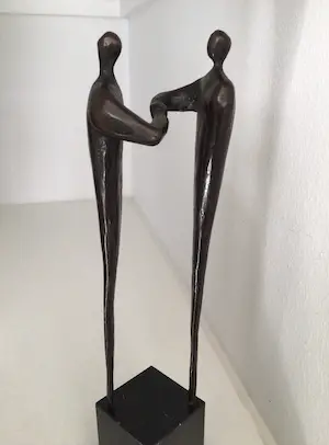 Corry Ammerlaan - Sculptuur “ DANK ! “ XL versie - Gesigneerd kopen? Bied vanaf 1!
