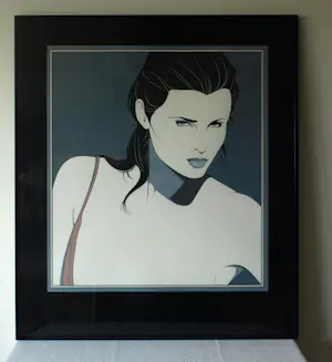 Buy Patrick NAGEL - 4 Grote ingelijste zeefdrukken , Vrouwen? Bid from 100!