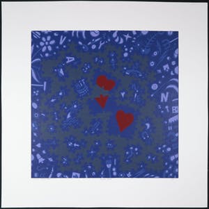 Calvin Christiaan - Zeefdruk, Broken Heart kopen? Bied vanaf 1!