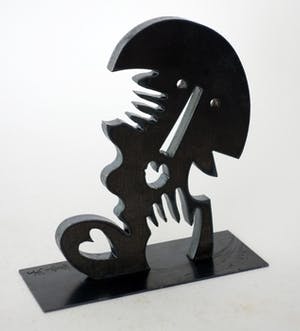 Wouter Stips - Wensbeeldje "Dierbaar" van kunstenaar Wouter Stips - 2008 kopen? Bied vanaf 100!