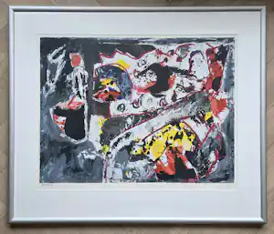 Jacques Doucet - Eté A Saint-Christol - ingelijst - 200 ex vendu pour 220€ !