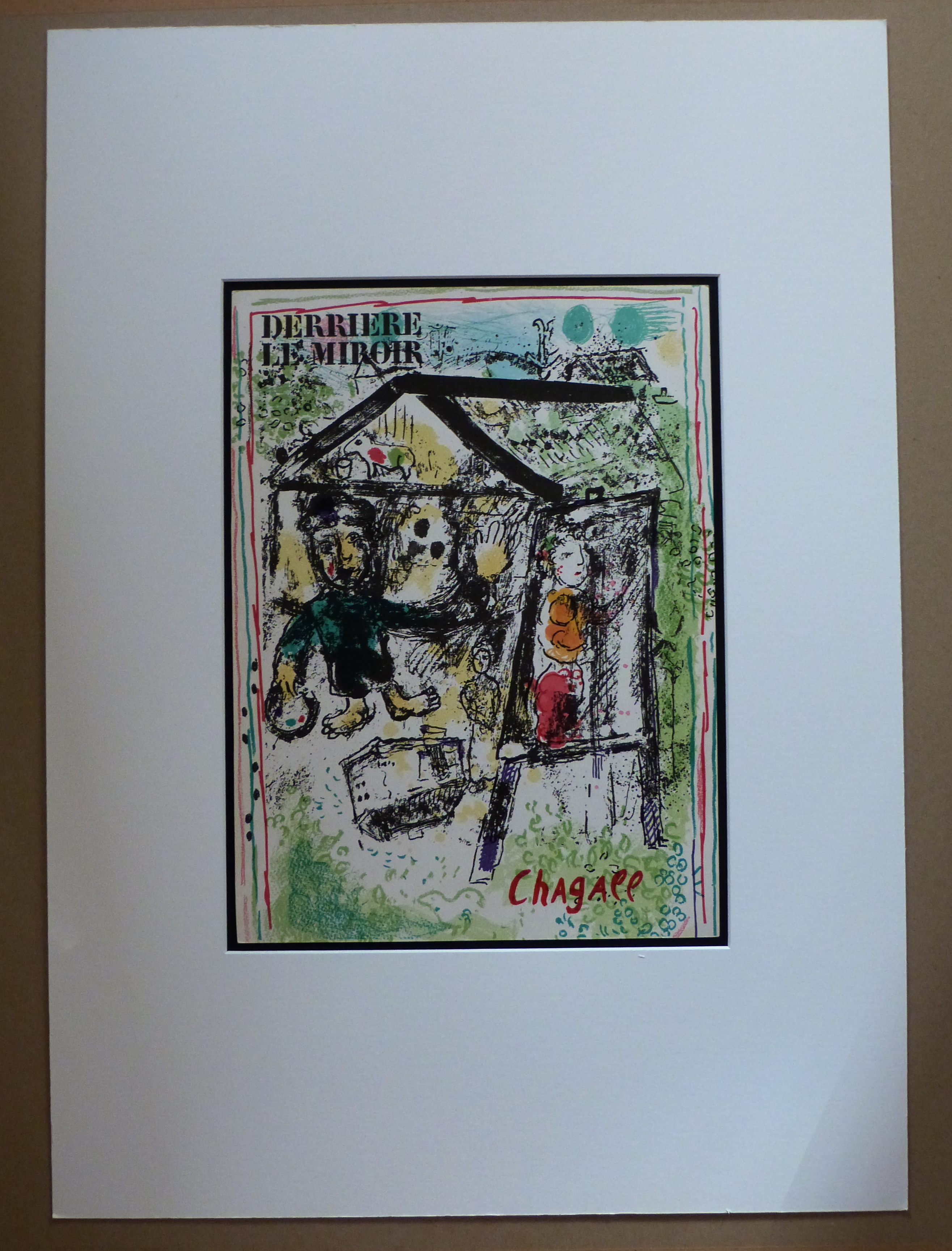 Marc Chagall - Cover „Derrière le Miroir“ (Nr. 182) von Marc Chagall aus dem Jahr 1969 kaufen? Bieten Sie von 180!