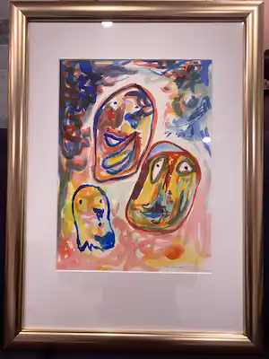 Finn Pedersen - Gezichten verkauft für € 180!