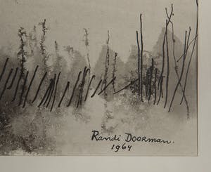 Randi Doorman - Boom - 1965 - gewassen inkt op papier - BKR Amsterdam kopen? Bied vanaf 20!