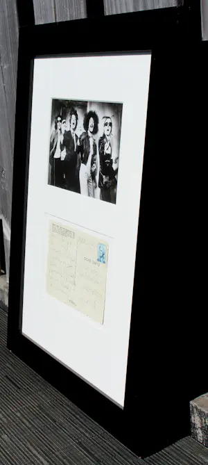 Herman Brood - Foto met handgesigneerde ansichtkaart kopen? Bied vanaf 125!
