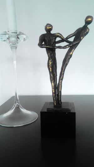 Brons (Onbekend) - Amicale begroeting verkocht voor € 59!