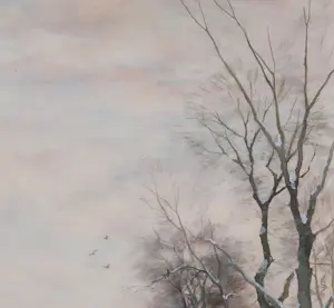 Fredericus van Rossum du Chattel - Winter landschap kopen? Bied vanaf 900!