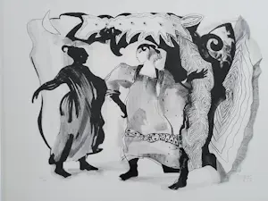 Margriet Oomen - Dansende vrouwen. kopen? Bied vanaf 59!