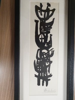 Anton Rooskens - Totem - Vroeg werk - Gesigneerd kopen? Bied vanaf 75!