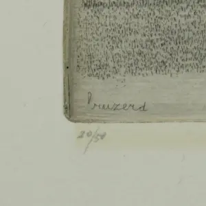 Charles Donker - Landschap in Rhijnauwen (buizerd) kopen? Bied vanaf 300!