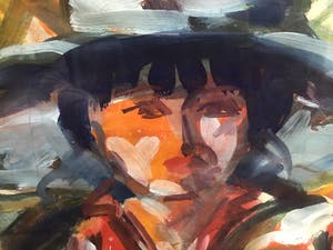 Niet of onleesbaar gesigneerd - Vrouw. kopen? Bied vanaf 1!