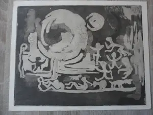 Jan Bernard Meinen - Ets uit 1965 zonder titel. kaufen? Bieten Sie von 20!