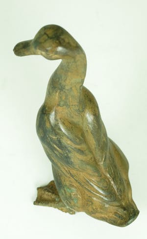 Pierre Chenet - Bronzen beeld van gans kopen? Bied vanaf 65!