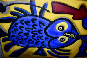 Corneille - Litho - EA - Poisson surréaliste - Geheel nieuw ingelijst kopen? Bied vanaf 340!