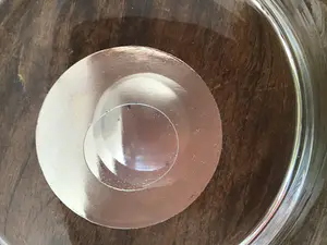 Corry Ammerlaan - Glazen schaal met zilverkleurige plaquette kopen? Bied vanaf 1!