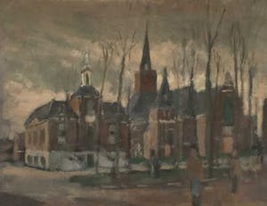 Willem Fekken - C4925-12, Kerkbrink te Hilversum kopen? Bied vanaf 100!