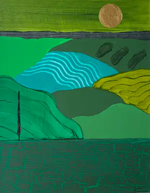 Ronald Boonacker - Italiaans Landschap (certificaat van echtheid) kopen? Bied vanaf 140!