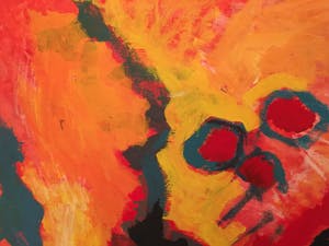 Marja van Riel - Abstract werk kopen? Bied vanaf 100!