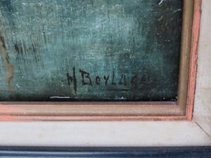 Hendrik Petrus Berlage - (1856-1934) Landschap met boerderij en waslijn kopen? Bied vanaf 450!