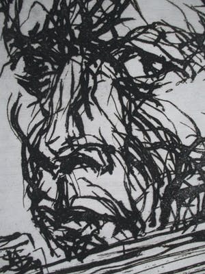 Max Uhlig - Ets "Kop Miles Davis" MET BOEK! kopen? Bied vanaf 135!