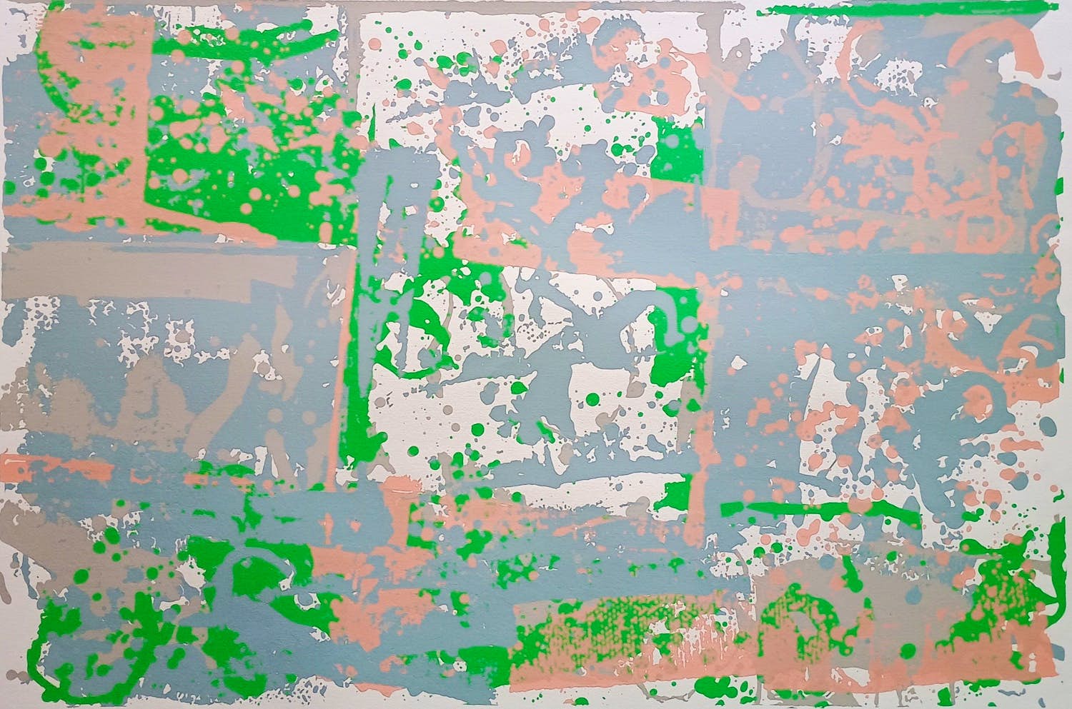 Walter Darby Bannard - "Georgia Dawon" - Siebdruck - Auflage von 160 - signiert - (97 x 64 cm) kaufen? Bieten Sie von 199!