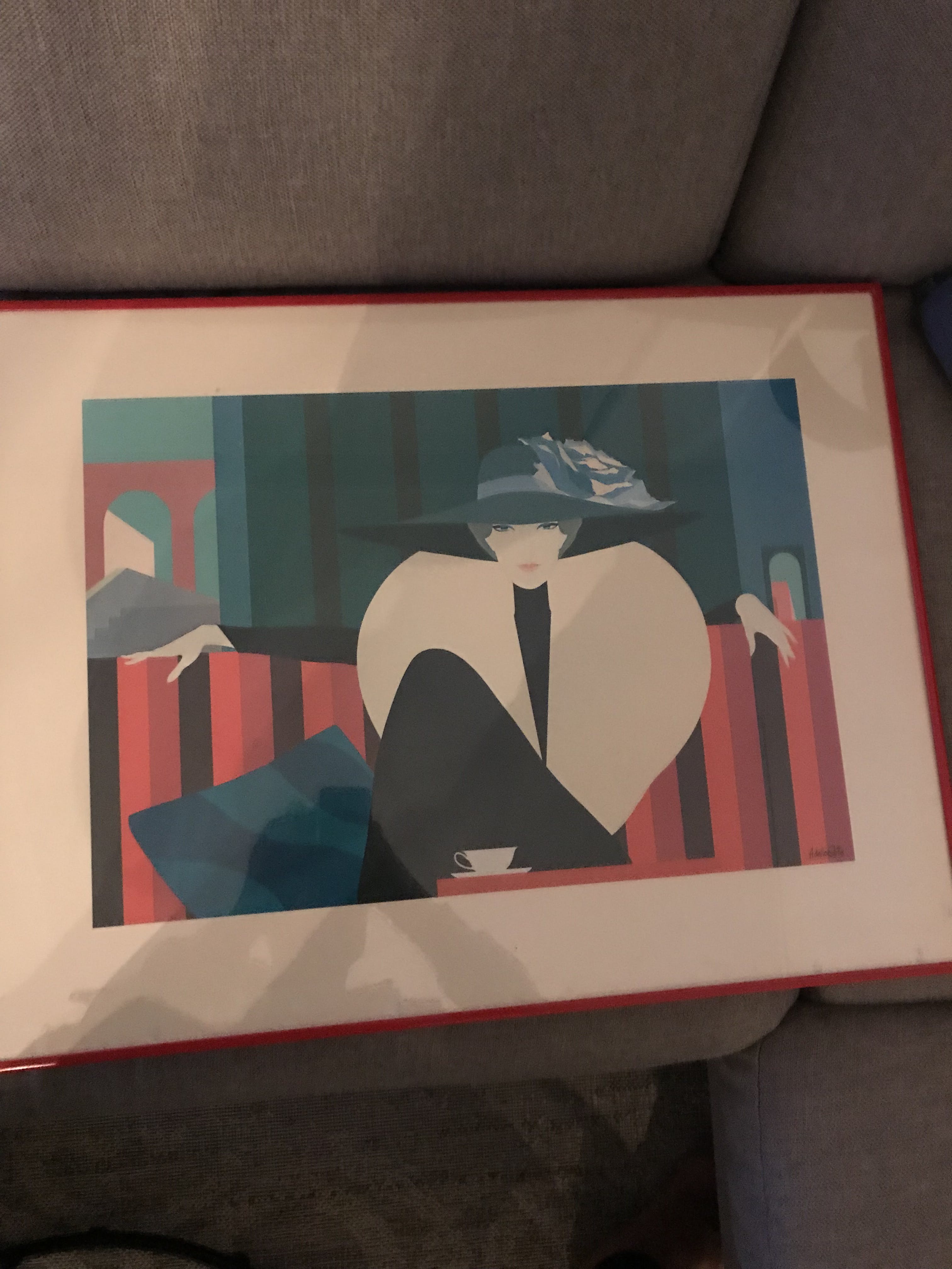 Amleto Dalla Costa - The lady of the striped sofa kopen? Bied vanaf 350!