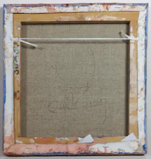 Chabab Tayefeh Mohajer - Gemengde techniek op doek, Lot van 7 kleine unieke werken kopen? Bied vanaf 150!