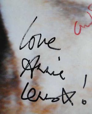 Buy Eurythmics - Be Yourself Tonight - Gesigneerd door Annie Lennox en Dave Stewart? Bid from 50!