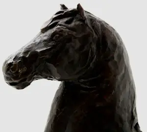 Jan Vermaat - Bronzen sculptuur: 'Paard' kopen? Bied vanaf 1295!