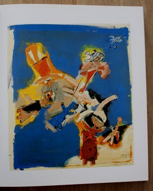 Corneille - 4 gesigneerde litho's en boek: de sensualiteit van het gevoel - 1988 kopen? Bied vanaf 399!