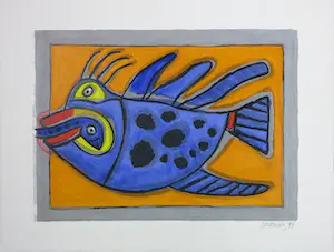 Corneille - Litho, Poisson kopen? Bied vanaf 1!