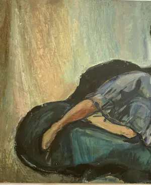 Niels Hamel - zonder titel - olieverf op board - gesigneerd - 1956 kopen? Bied vanaf 1!