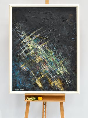 Jeanine Veldman - Zonder Titel - Ingelijst - Groot kopen? Bied vanaf 150!