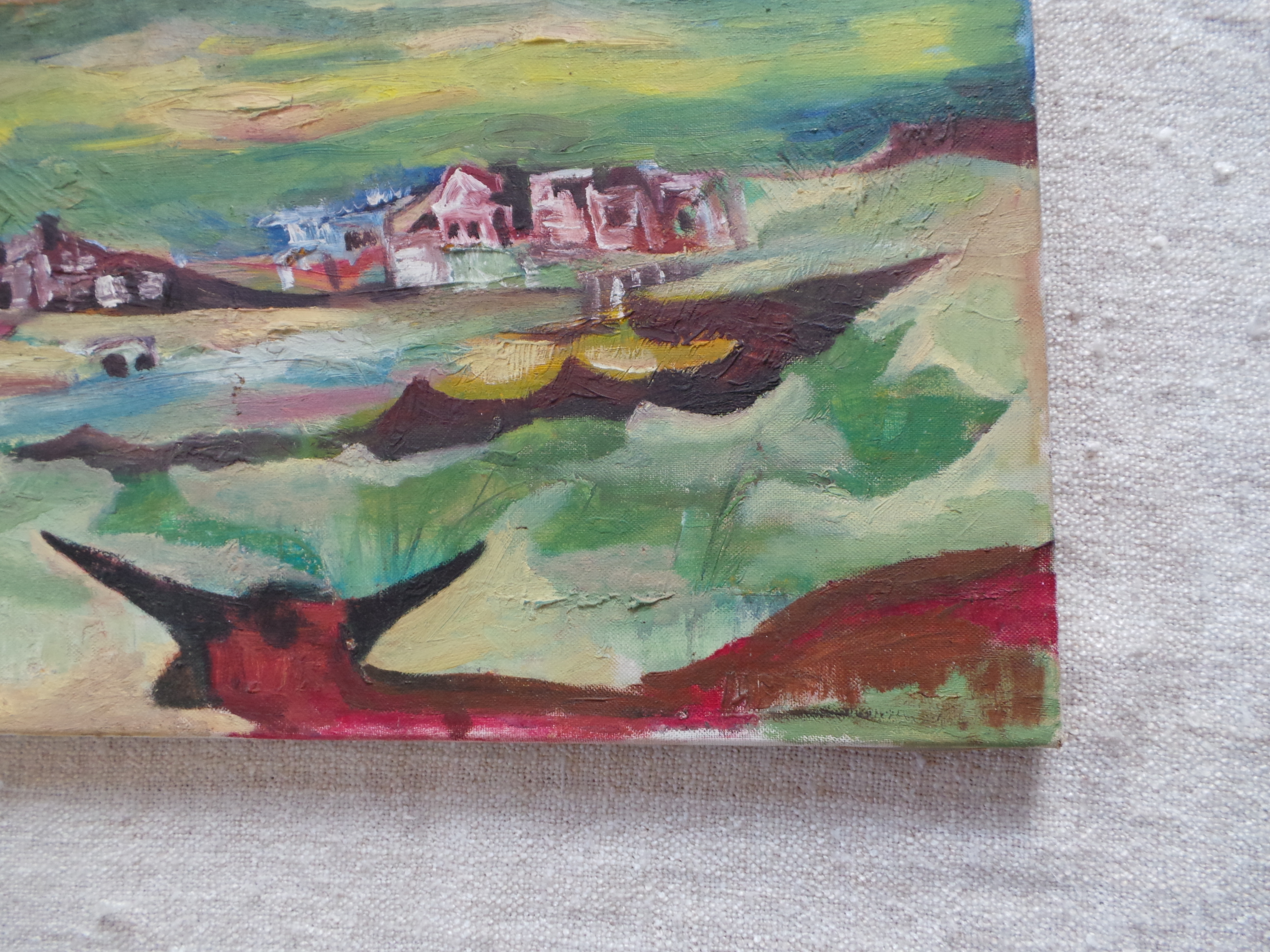 Niet of onleesbaar gesigneerd - Onbekend groningse ploeg kopen? Bied vanaf 1!