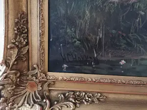 Hermanus Cornelis Hokken - Eenden aan de waterkant in bosrijke omgeving kopen? Bied vanaf 250!