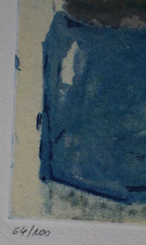 Kees Verwey - Ets/aquatint - bloemstilleven kopen? Bied vanaf 125!