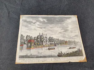 Daniël Stopendaal - "HOFWERK; de plaets van Mevrouw de Wed. van de Hr Pieter van Veen; Vyverhof kaufen? Bieten Sie von 35!