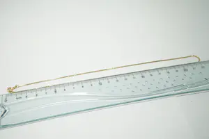 75 - Fijn en zo goed als nieuw 14 karaats geel-gouden fantasie collier kopen? Bied vanaf 140!