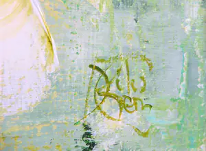 Joëlle Kem Lika - Acryl op doek, Mes Nymphéas 52 (met ophangsysteem) kopen? Bied vanaf 350!