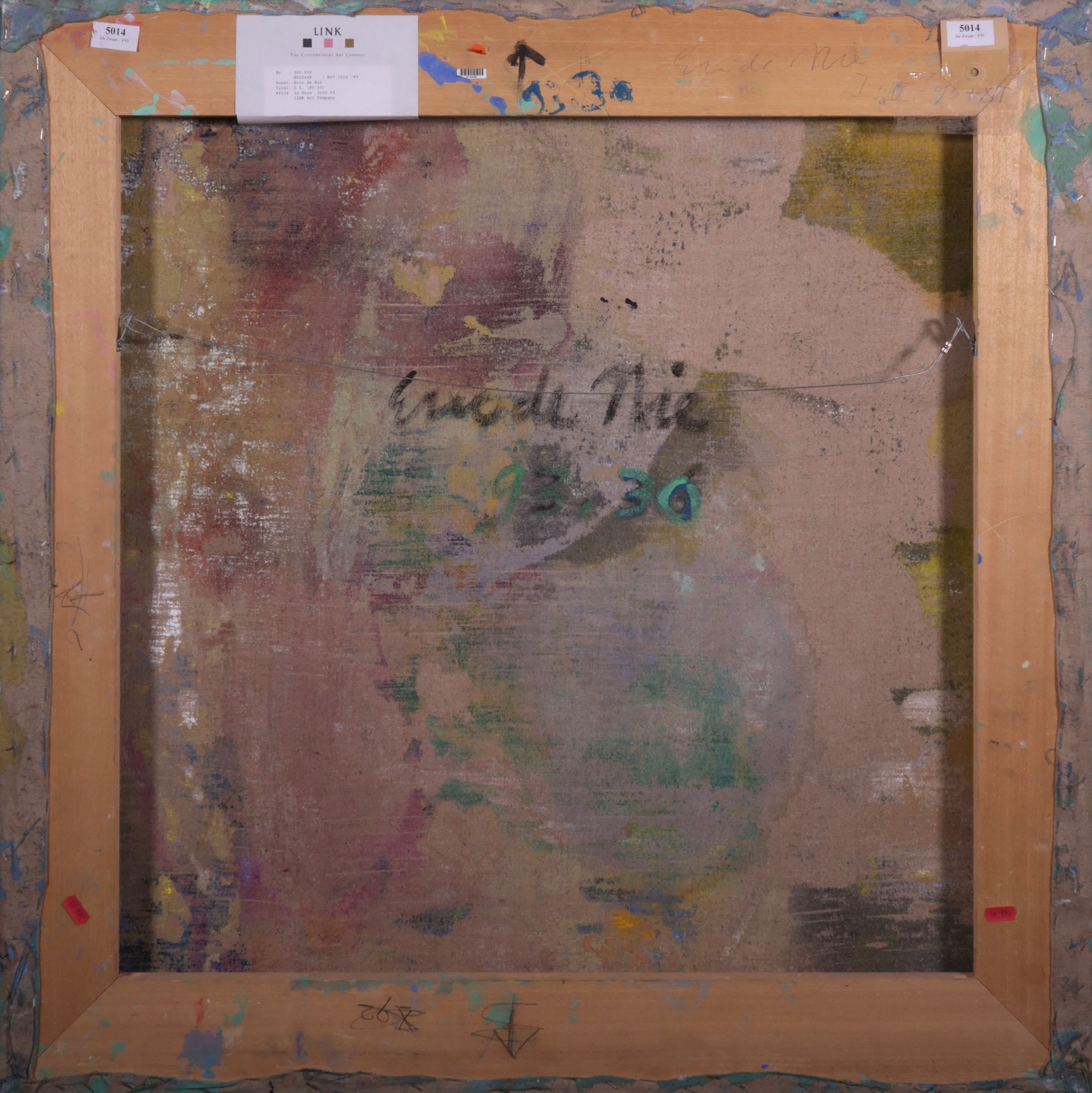 Eric de Nie - Olieverf op doek, Zonder titel kopen? Bied vanaf 400!