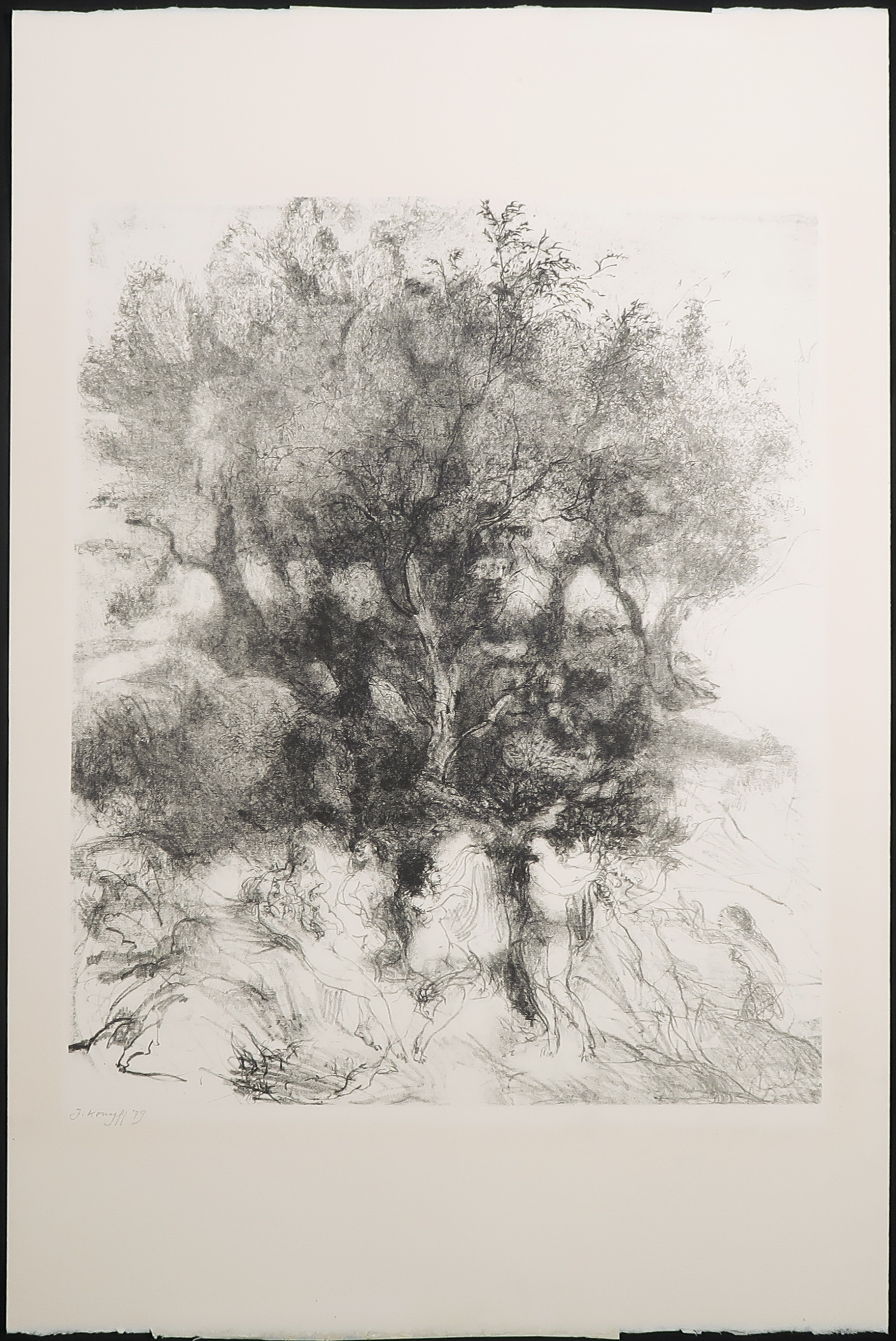 Jaap Kruijff - Litho, Zonder titel kopen? Bied vanaf 1!