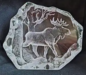 AcheterMats Jonasson - Handgemaakte, helder kristallen sculptuur? Enchérissez de 59!