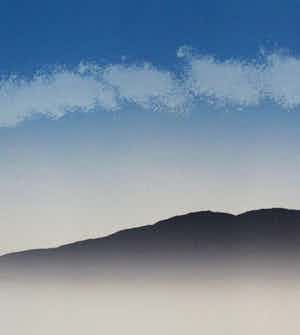 Jan Hendrix - Zeefdruk: Snow Curtain - 1998 verkocht voor € 60!