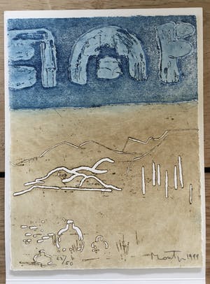 Jan Montyn - Kleine kleur ets kopen? Bied vanaf 30!