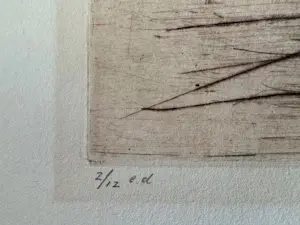 Arthur Stam - 3 vroege etsen kopen? Bied vanaf 70!